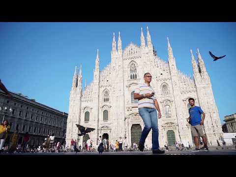 Timelapse at Duomo di milano, Italy - Free HD stock footage