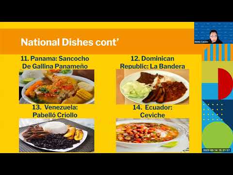 Nutrition Talk on Latino Cuisine for the Timpany Center