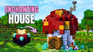 Minecraft | How to build a Mushroom Enchanting House