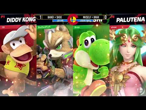 Elite Smash Friday #45 - AcaRa|BANG! + Armada|Shoe Vs. Miiself + Brax - Losers Finals