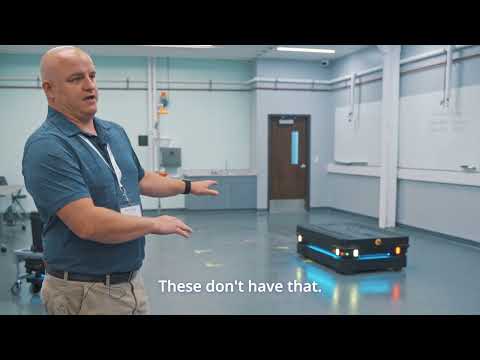 Automated Logistics Demo - AMR vs. AGV