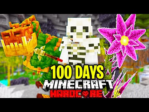 I Survived 100 Days in a CAVE ONLY WORLD in Minecraft Hardcore!