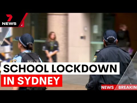 Lockdown at Sydney school after threat | 7NEWS