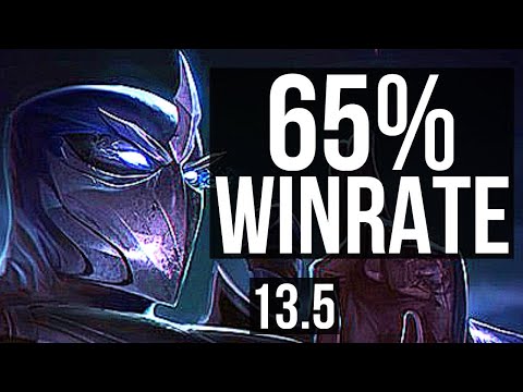 SHEN vs RUMBLE (TOP) | Rank 1 Shen, 65% winrate, 1/2/13, Rank 26 | KR Challenger | 13.5