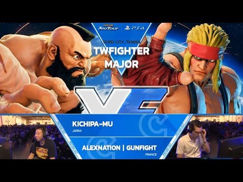 SFV: Kichipa-Mu vs AlexNation | GunFight - TW Fighter Major 2017 Pools - CPT 2017