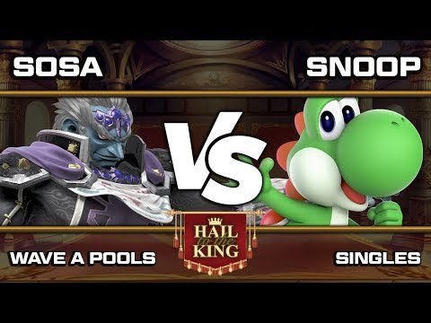 Hail To The King 2: Sosa (Ganondorf) vs Snoop (Yoshi) - Wave A