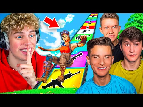 6 YOUTUBER SLIDEN für LOOT in Fortnite! 🏆