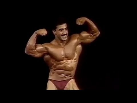 Samir Bannout - Mr. Olympia 1984 Posing