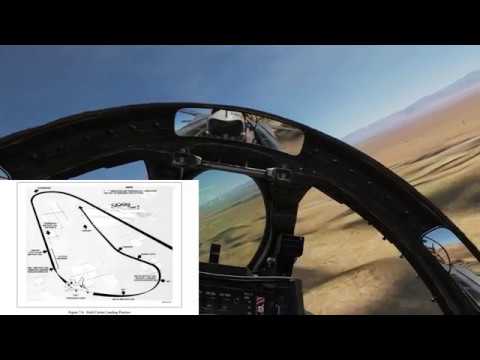 F-14 Tomcat Landing Tutorial Airfield | DCS World | Flying Hai, Electronic Fighter Pilot School