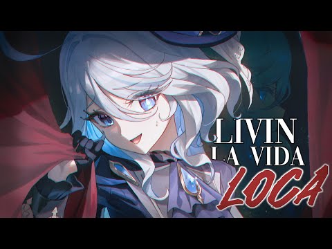 Nightcore | SPED UP ↬ Livin' La Vida Loca (Rock Version)