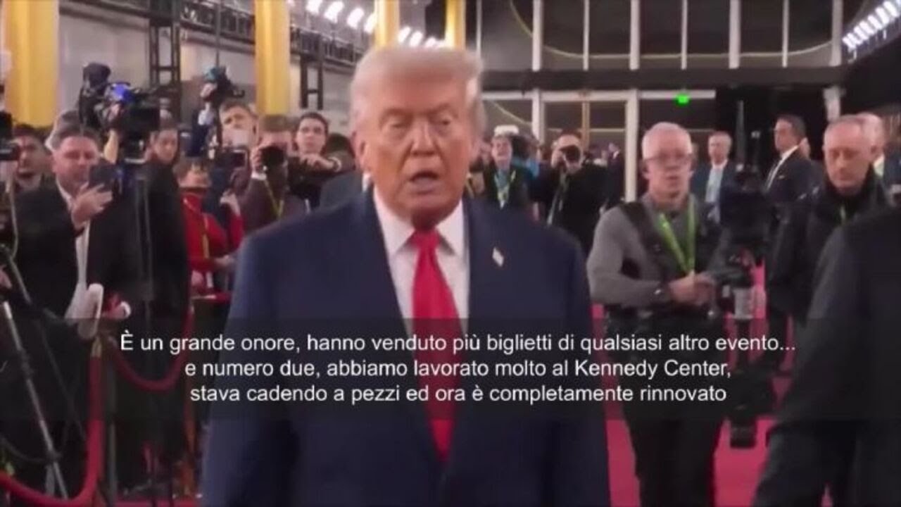 Trump al Kennedy Center di Washington per sorteggio Coppa del Mondo Fifa: Un grande onore