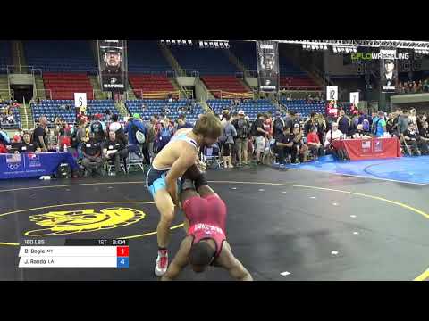 Junior FS 160 Round of 128 - Daniel Bogie (NY) vs. Jake Rando (LA)