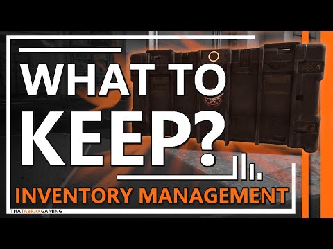 Stop hording loot! | Inventory management | The Division 2