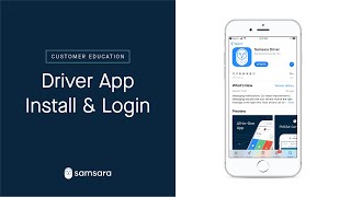 Driver App - Install and Login