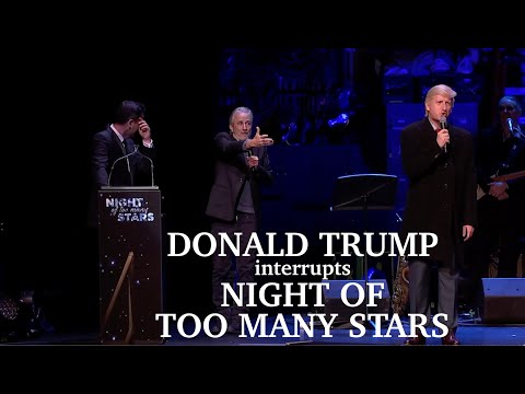 Trump Interrupts Night of Too Many Stars 2023