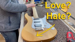 Video thumbnail for Yamaha pacifica set up by Sam Deeks