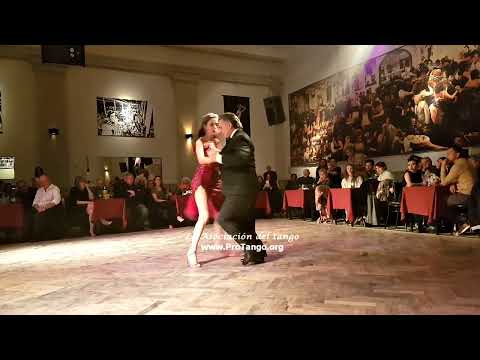 Tango en Salón Canning, milonga Parakultural, Natacha Poberaj, Angel Fabian Coria tango