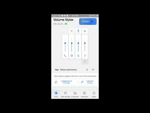 how to fix mi control panel and volume styles
