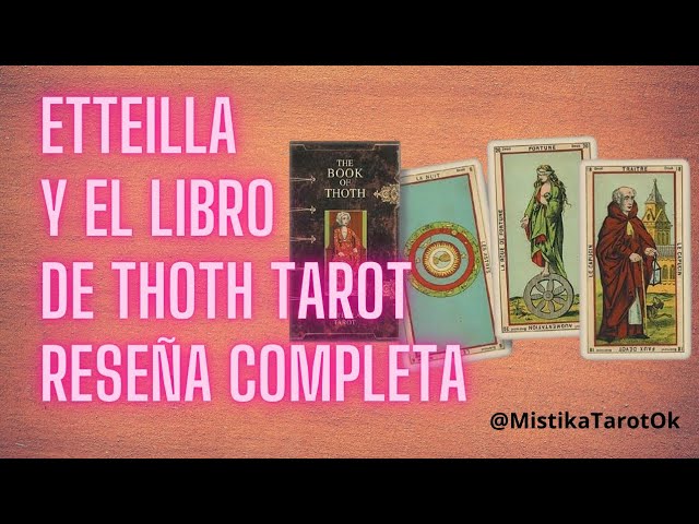 Vídeo relacionado con Etteilla Tarot - Baraja de adivinación Libro de Thoth con simbolismo oculto francés clásico
