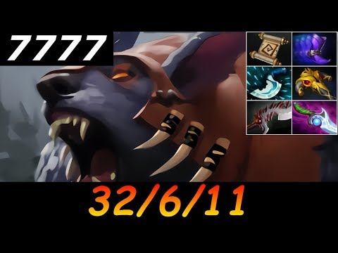 Dota 2 Ursa 7777 MMR 32/6/11 (Kills/Deaths/Assists) Ranked Full Gameplay