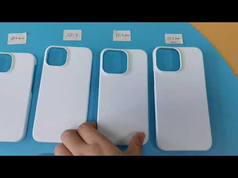 Lancoda iPhone 13 Flexible Soft TPU Phone Case 3D Sublimation Snap Cover