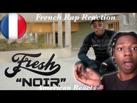 American Reacts to French Rap!  Fresh La Douille - Noir I Daymolition #FrenchRap