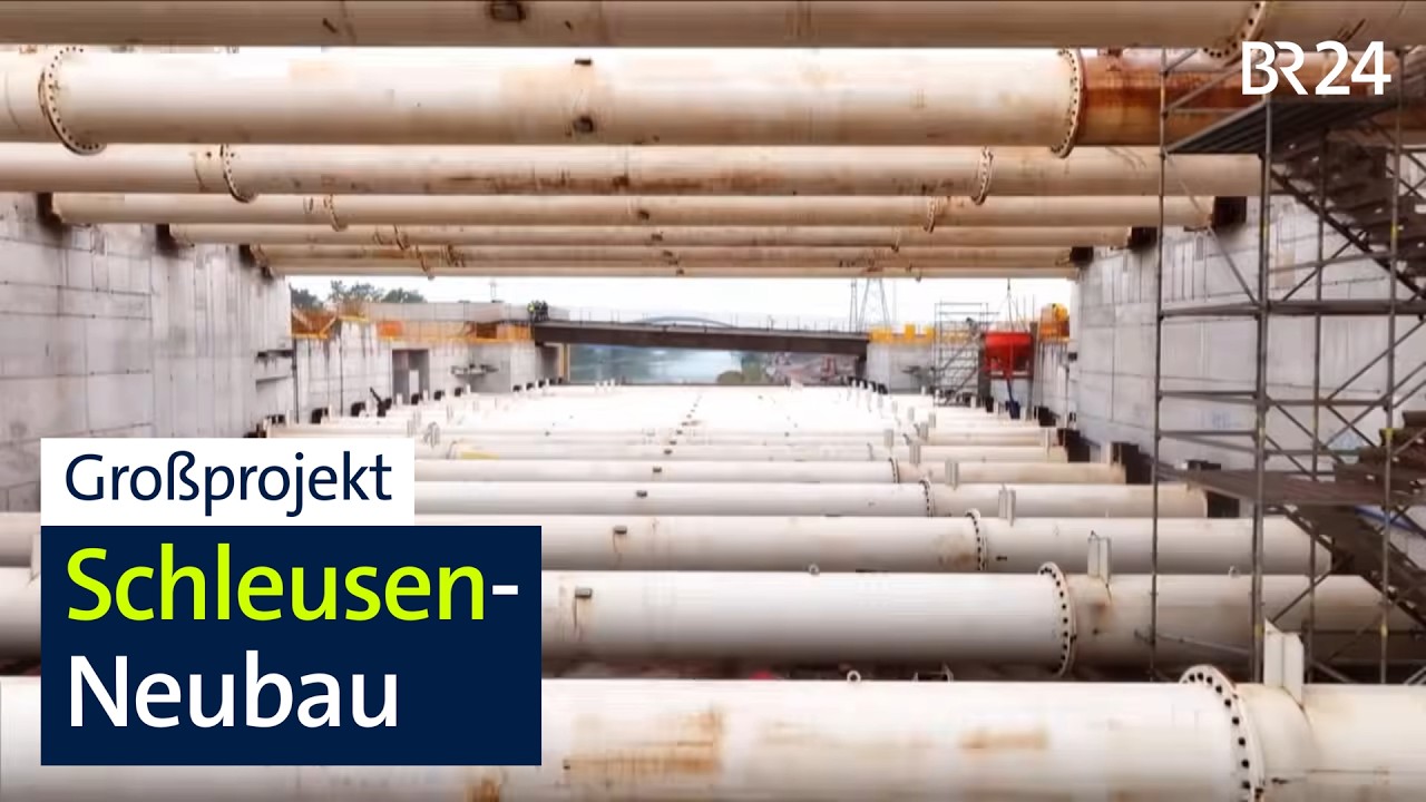 Schleusen-Neubau: Großprojekte bei Erlangen | BR24