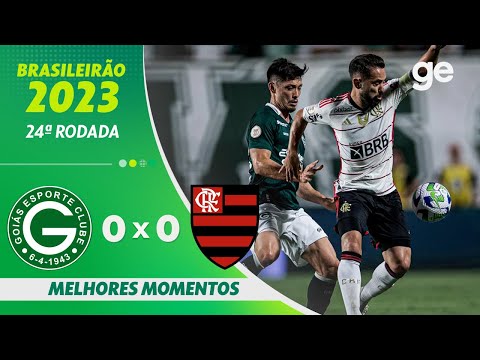 Gols e lances de Goiás x Flamengo