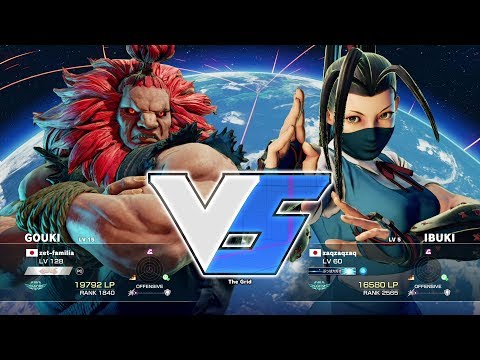 Tokido (Akuma) vs GO1 (Ibuki)：ときど（豪鬼）vs GO1（いぶき）