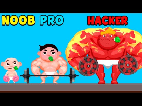 NOOB vs PRO vs HACKER - Muscle Boy - YouTube