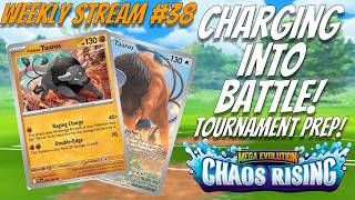 Paldean Tauros Tournament Prep! Weekly Stream #38