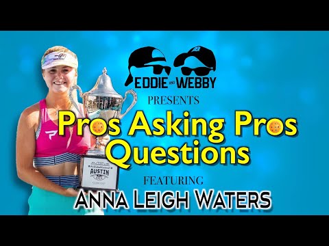 Pros Asking Pros Questions - Anna Leigh Waters