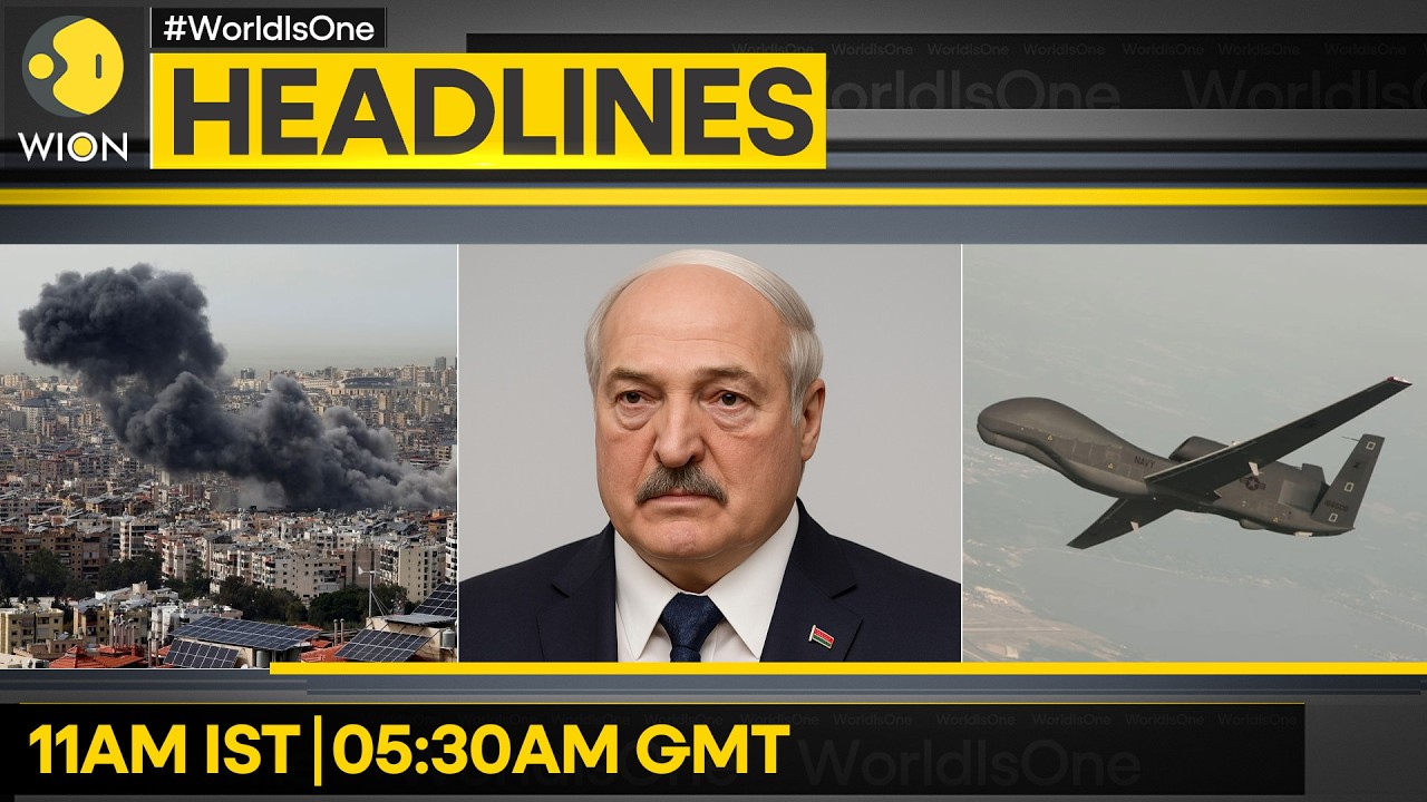 Israeli Strike Kills Two in South Lebanon | Thailand: Hotel Fire in Pattaya Hurts 4 | WION Headlines
