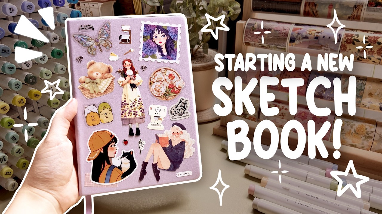 Starting a new sketchbook! 🐞