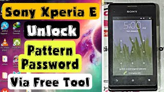 SONY Xperia E C1505 C1504 Remove All Pattern Lock 