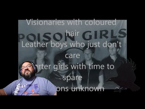Poison Girls - Persons Unknown (Lyric Video) First Time Hearing | REVIEWS AND REAC TIONS