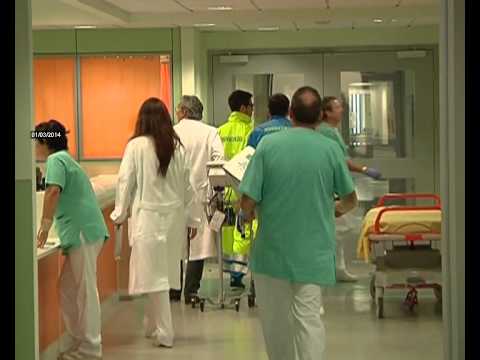 2014-03-01 - RISSA IN SALA D'ATTESA AL PRONTO SOCCORSO DI PRATO, INTERVIENE LA POLIZIA