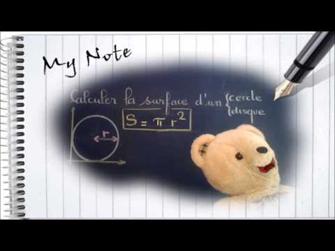 Calculer la surface ou l'aire d'un cercle ou disque : CM1 CM2 6ème 5ème
