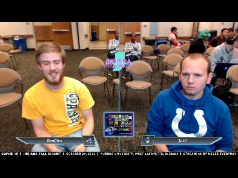 BOPME 15 - Dart! (Marth) vs. BenChin (Falco) - SSBM - Singles RR Pools