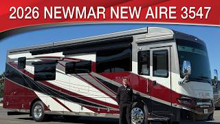 A preview image of the linked video showcasing 2026 Newmar New Aire 3547