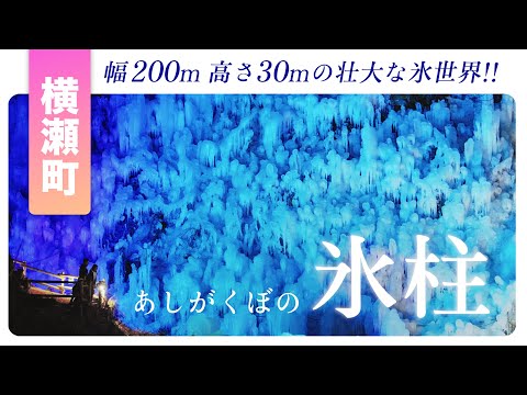 【冬の絶景】あしがくぼの氷柱 2023