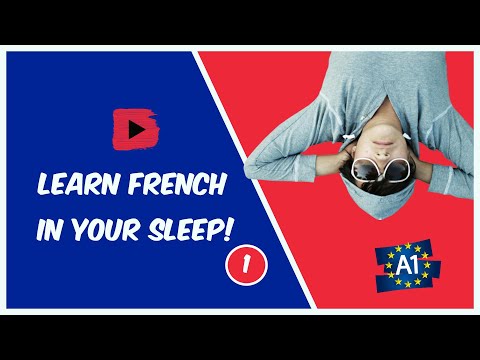 Learn French while you sleep! French for Lower Beginners! Part 1