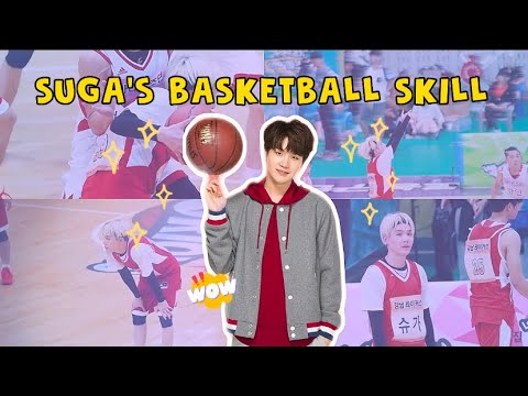 Best of SUGA's Basketball gameplay Highlights