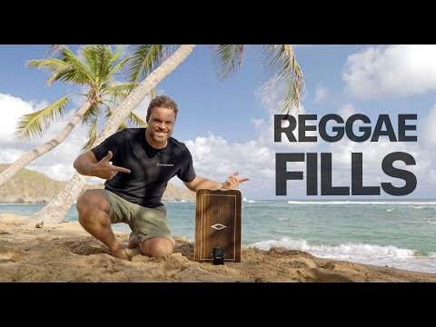 3 REGGAE FILLS YOU MUST KNOW 🇯🇲  Playing Cajon in a Paradise 🏝️