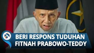 Amien Rais Acuhkan Ancaman Polisi Usai Difitnah Komdigi, Siap Bawa Dokter Spesialis di Meja Hijau