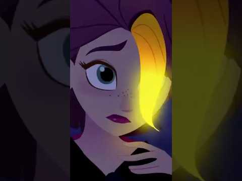 Rapunzel’s Hair Actually Grew Back #shorts #disney #tangled