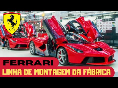 , title : 'Fábrica da Ferrari | Processo de Produção da Linha de Montagem'