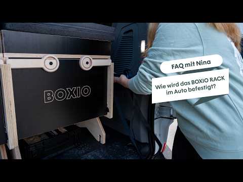 Wie wir das RACK Im Fahrzeug befestigt?