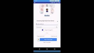 How to link a student using Aeries Mobile Portal app.