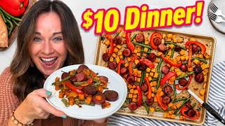 The Best Sheet Pan Sausage and Veggies!